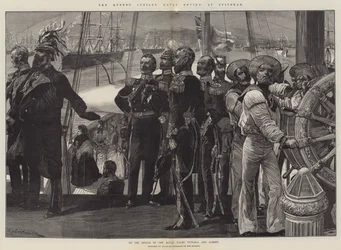 Revisión naval del jubileo de la reina en Spithead